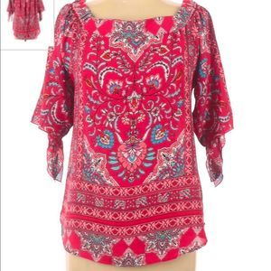 Verse‎ 3/4 sleeve blouse